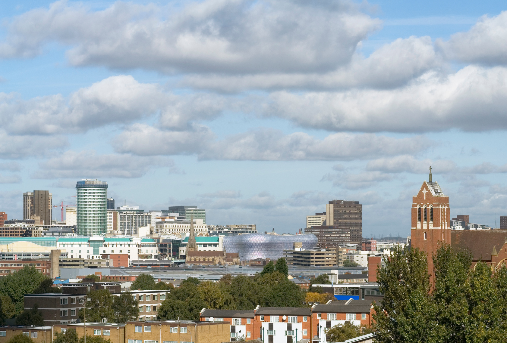 Skyline scene - Birmingham West Midlands